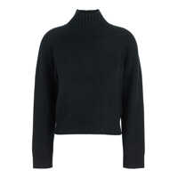 Topuri Mockneck Cashmere Pull Femei