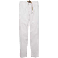 Pantaloni White Sand Long Classic Trousers Clothing Barbati