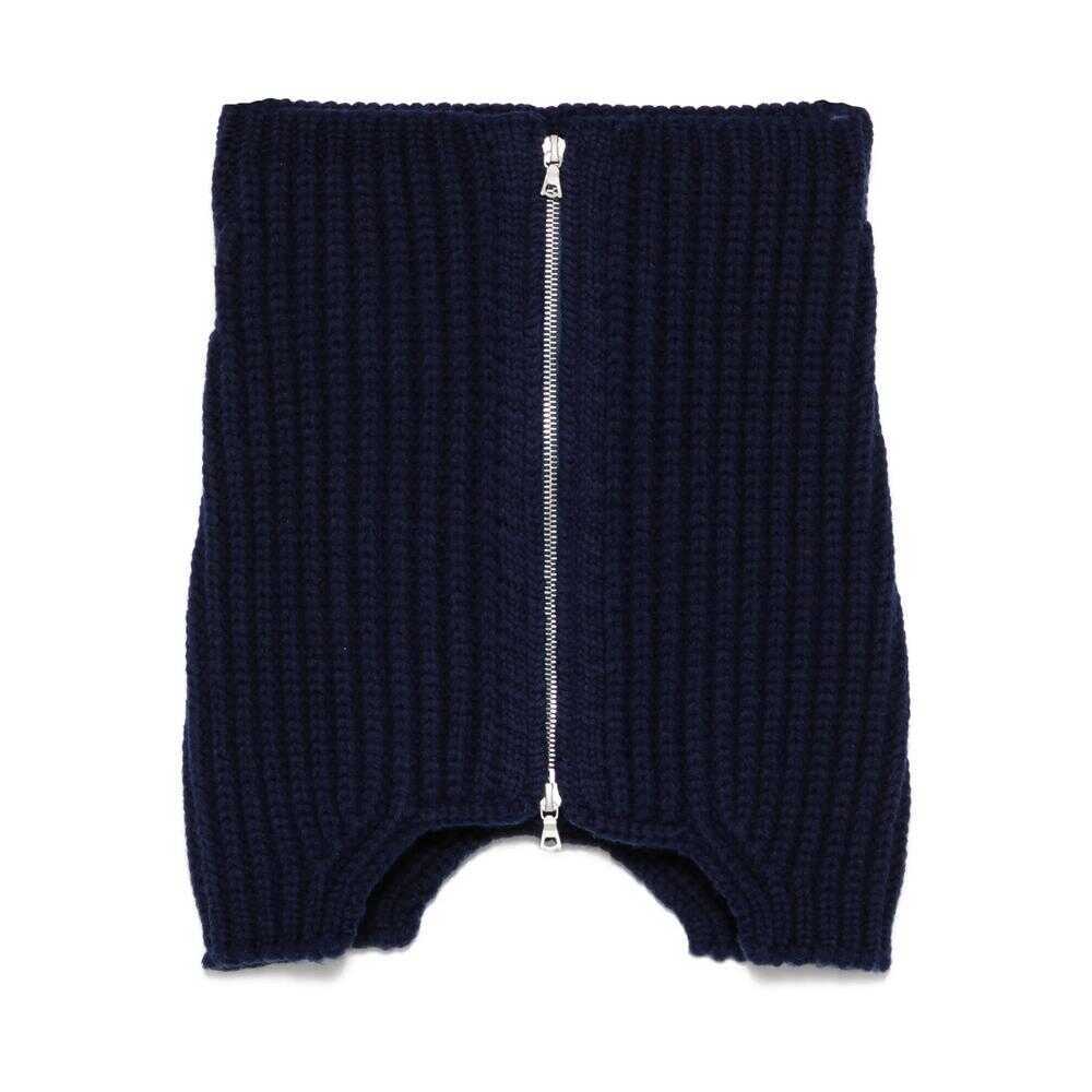 Esarfe Dries Van Noten Dries Van Noten Scarves BLUE Barbati (BM 18757410) 1