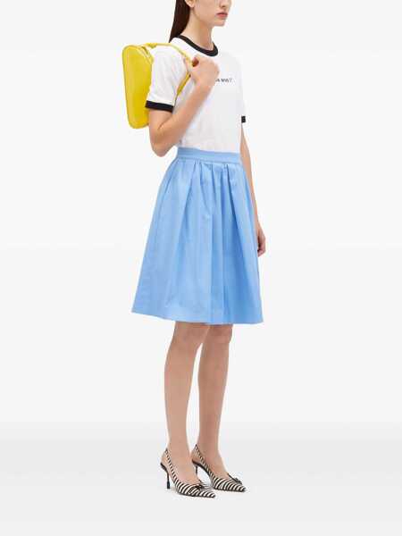 Fuste MSGM Msgm Full Skirt BLUE Femei (BM 18757578) 3