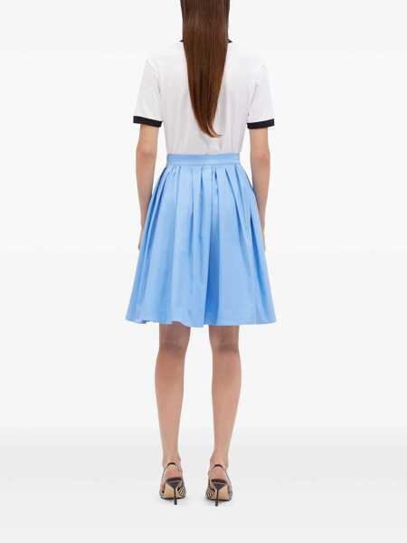 Fuste MSGM Msgm Full Skirt BLUE Femei (BM 18757578) 4
