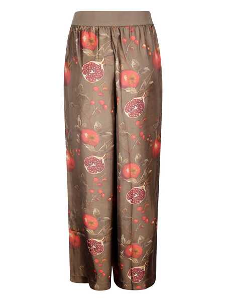 Pantaloni casual UMA WANG Uma Wang Pomegranate Print Pants MULTICOLOUR Femei (BM 18757581) 2