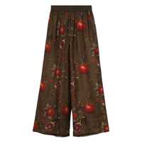 Pantaloni casual UMA WANG Uma Wang Pomegranate Print Pants