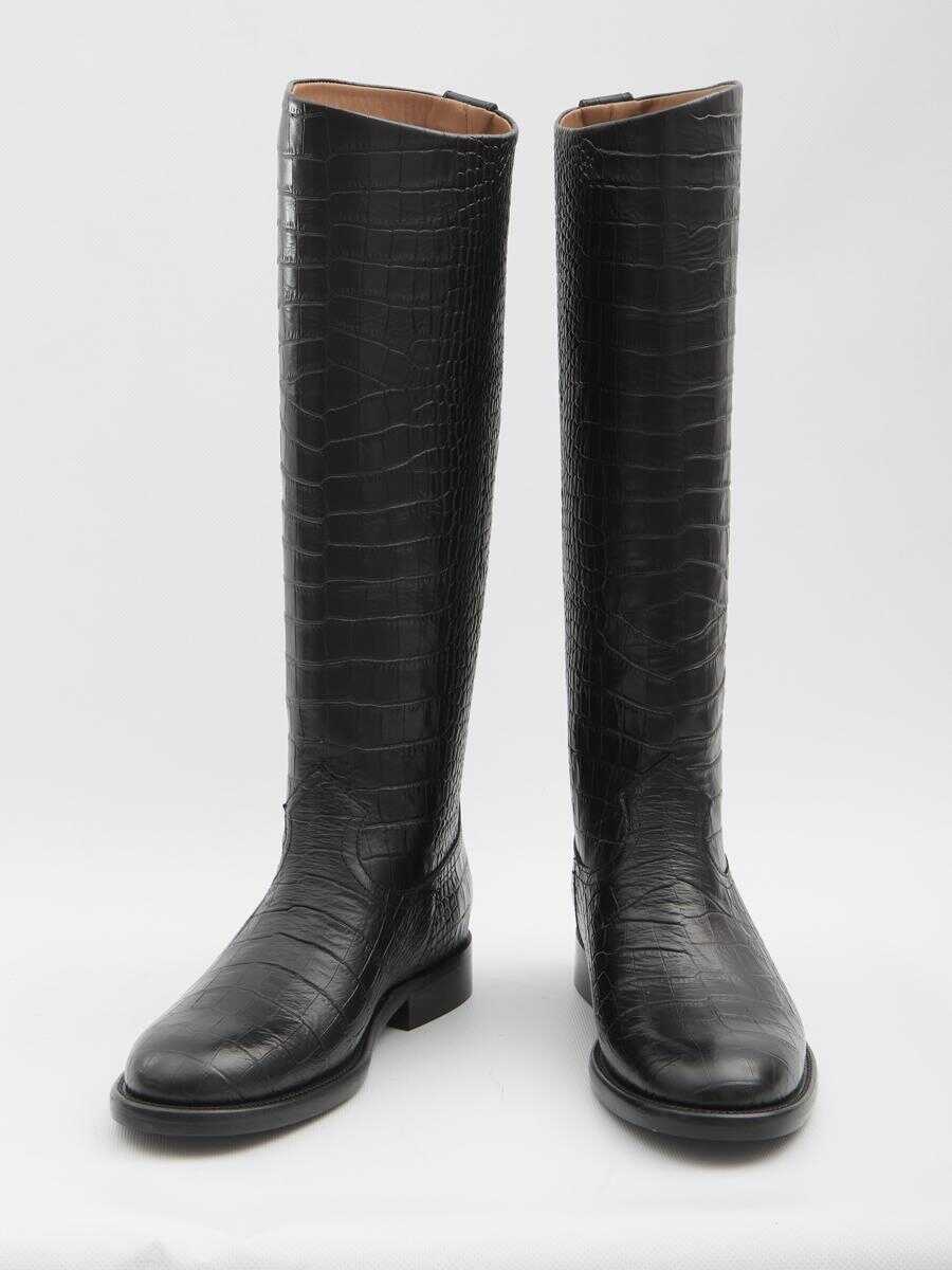 Bocanci Paris Texas Montana Boots Black Femei (BM 18757890) 5