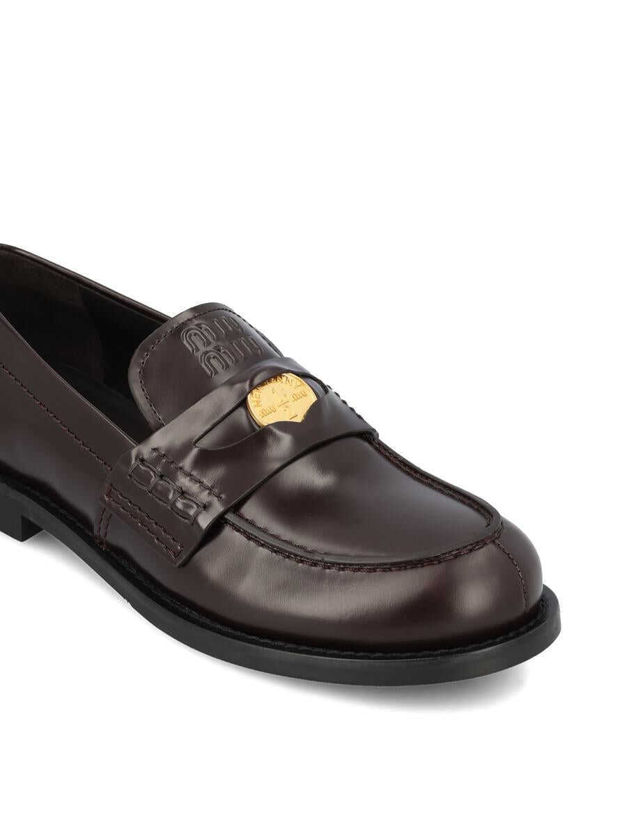 Mocasini Miu Miu Miu Miu Low Shoes BROWN Femei (BM 18758037) 4