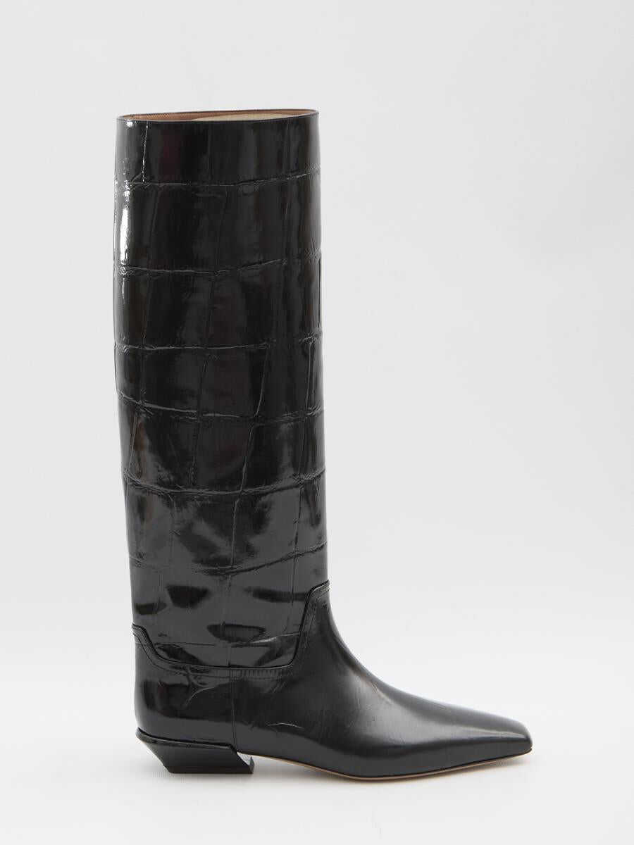 Bocanci Paris Texas Bettina Boots Black Femei (BM 18758082) 1