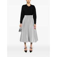 Pulovere Dama - Pulovere Alexander McQueen Alexander McQueen Cotton Crew-Neck Sweatshirt Black Femei (BM 18758313) - B-mall.ro