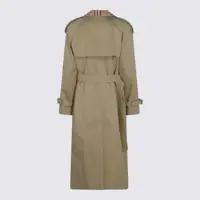 Geci Burberry Dama - Paltoane Burberry Burberry Beige Cotton Castleford Trench Coat HAMPER Femei (BM 18758595) - B-mall.ro