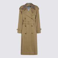 Paltoane Burberry Beige Cotton Castleford Trench Coat Femei