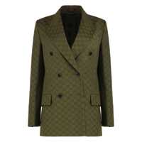 Sacouri Gucci Cotton Blend Blazer Femei