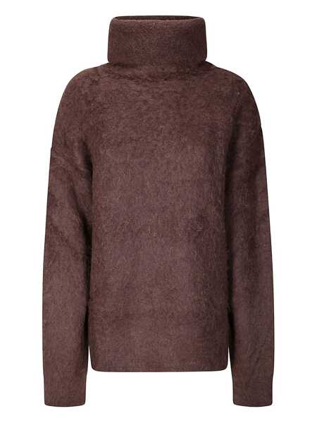 Pulovere UMA WANG Uma Wang Turtleneck Sweater BROWN Femei (BM 18759003) 1