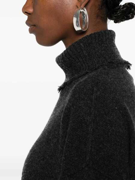 Pantaloni casual UMA WANG Uma Wang Cashmere Trousers Black Femei (BM 18759063) 5