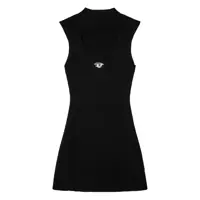 Rochii Diesel Wool Cut-Out Mini Dress Femei