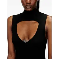 Rochii Diesel Dama - Rochii Diesel Diesel M-Oloni Short Dress Black Femei (BM 18759207) - B-mall.ro