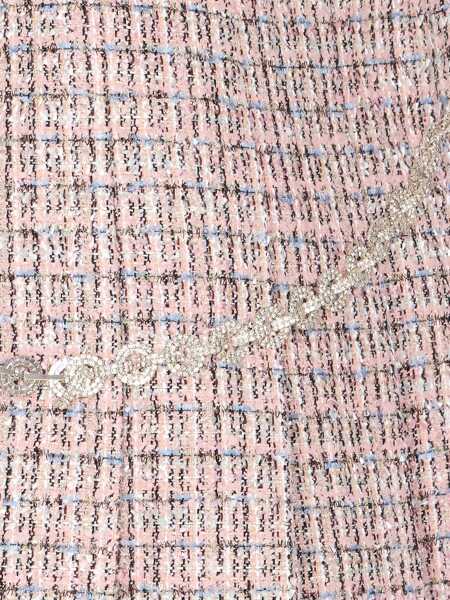 Fuste Self-Portrait Self-Portrait Self-Portrait Tweed Miniskirt PINK Femei (BM 18759516) 3