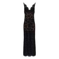 Rochii Self-Portrait Self-Portrait Long Lace Dress Black Femei