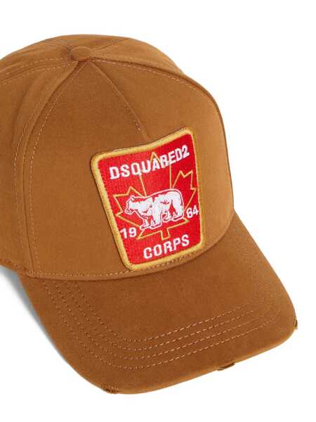 Sepci DSQUARED2 DSQUARED2 Dsquared2 Cap BROWN Barbati (BM 18759861) 3