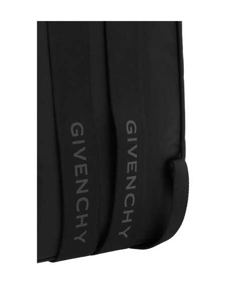 Rucsacuri Givenchy Givenchy G-Trek Logo Detail Nylon Backpack Black Barbati (BM 18759972) 4