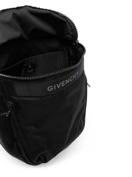 Rucsacuri Givenchy Givenchy G-Trek Logo Detail Nylon Backpack Black Barbati (BM 18759972) 5