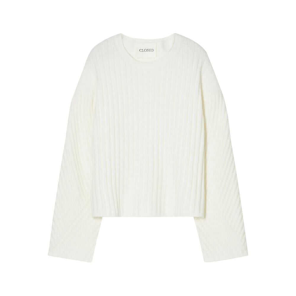 Pulovere CLOSED Closed Knitwear WHITE Femei (BM 18760179) 1