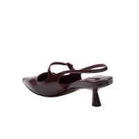 Pantofi cu toc Jimmy Choo Dama - Pantofi cu toc Jimmy Choo Jimmy Choo Brushed Leather Slingback DEEP MERLOT Femei (BM 18760824) - B-mall.ro
