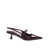 Jimmy Choo Jimmy Choo Brushed Leather Slingback DEEP MERLOT