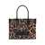 Balmain Balmain B-Army 36 Canvas Tote Bag With Leopard Print Multicolor