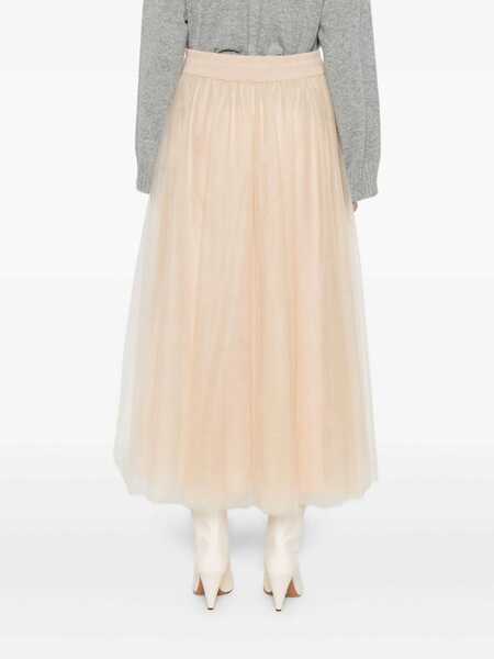 Fuste Fabiana Filippi Fabiana Filippi Skirts Beige Femei (BM 18761601) 4