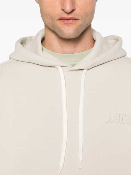 Bluze de trening AUTRY Autry Hoodie With Logo Beige Barbati (BM 18761877) 4