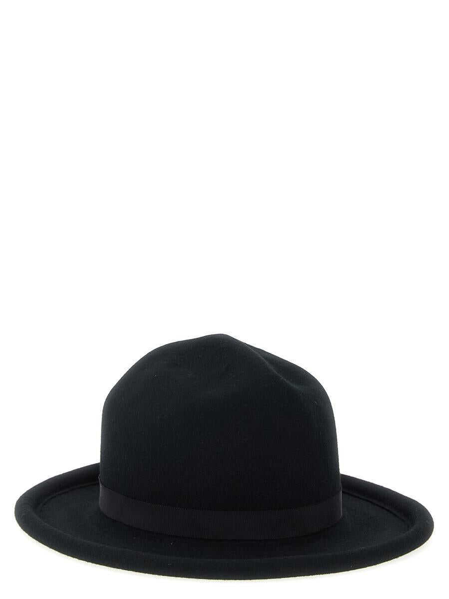Sepci Y-3 Yohji Yamamoto Wool B Tube Brim Plain Mtn Hat Black Barbati (BM 18761904) 2