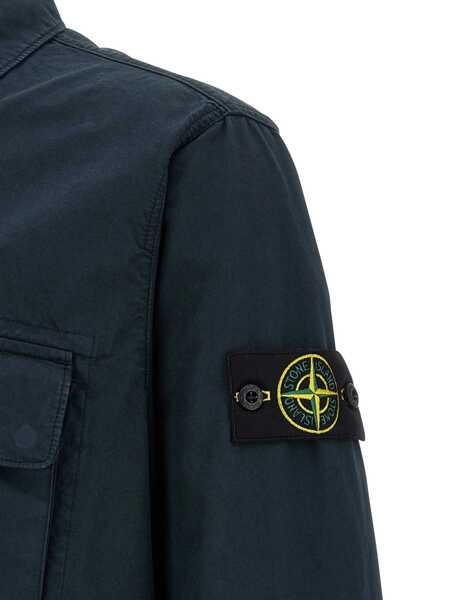 Camasi Stone Island Stone Island Rws Overshirt BLUE Barbati (BM 18762228) 4