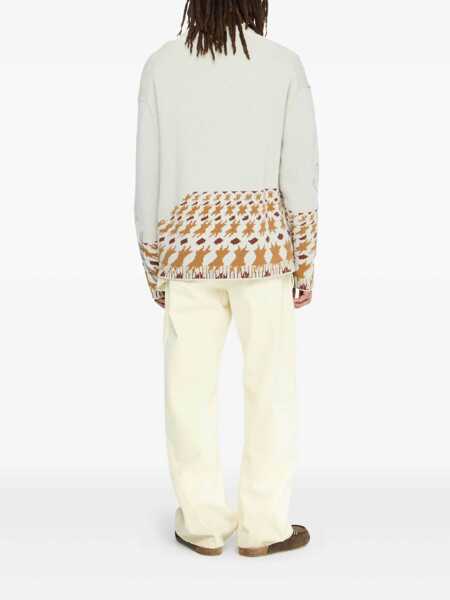Pulovere JW Anderson JW Anderson Sweaters & Knitwear GREY/NEUTRALS Barbati (BM 18762360) 3