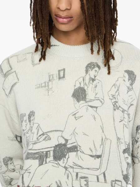 Pulovere JW Anderson JW Anderson Sweaters & Knitwear GREY/NEUTRALS Barbati (BM 18762360) 5