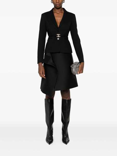 Sacouri Liu Jo Liu Jo Blazer  With Belted Waist Black Femei (BM 18762681) 2