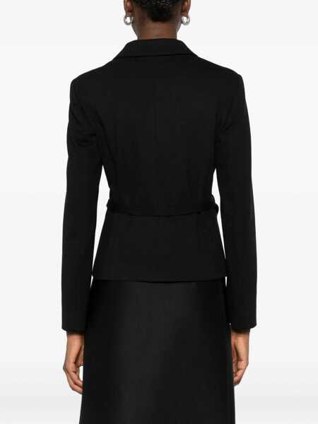 Sacouri Liu Jo Liu Jo Blazer  With Belted Waist Black Femei (BM 18762681) 4