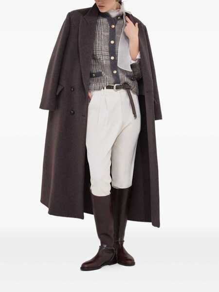 Topuri Brunello Cucinelli Brunello Cucinelli Tops Beige Femei (BM 18762708) 2