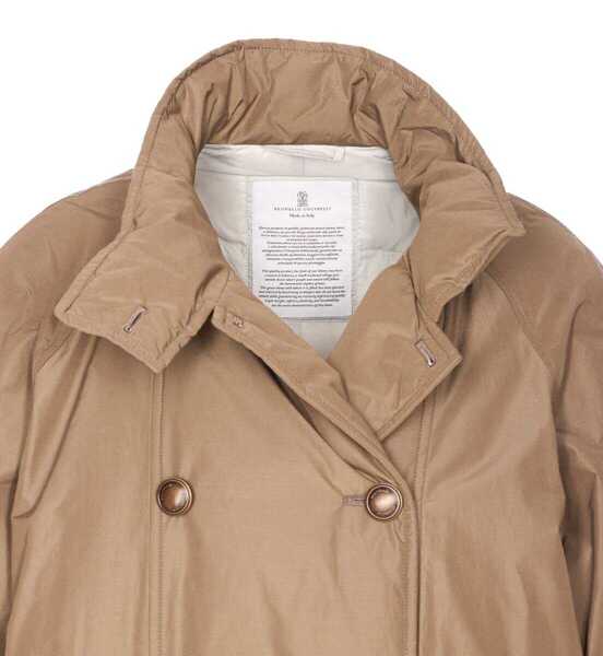 Paltoane Brunello Cucinelli Brunello Cucinelli Coats Beige Femei (BM 18762726) 5