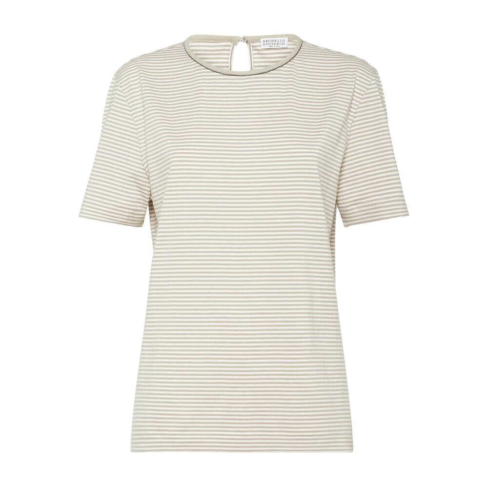 Topuri Brunello Cucinelli Brunello Cucinelli Tops Beige Femei (BM 18762837) 1