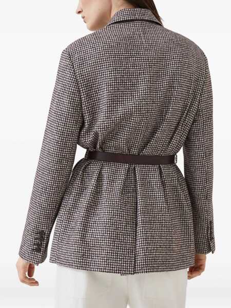 Geci Brunello Cucinelli Brunello Cucinelli Jackets BROWN Femei (BM 18762987) 4