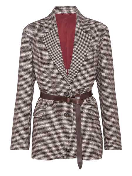 Geci Brunello Cucinelli Brunello Cucinelli Jackets BROWN Femei (BM 18762987) 1