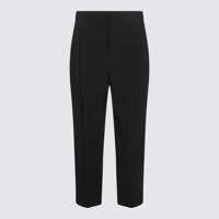 Pantaloni casual Elisabetta Franchi Black Pants Femei