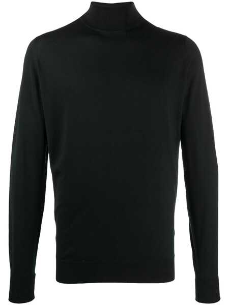 Pulovere John Smedley John Smedley Richards Sweater Black Barbati (BM 18763518) 1