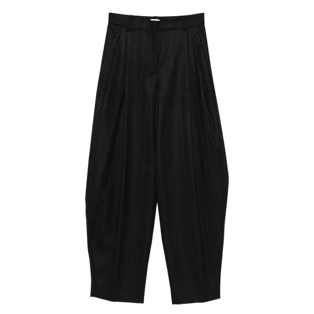 Pantaloni casual THE ANDAMANE The Andamane Trousers Black Femei (BM 18763746) 1