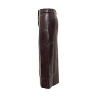 Fuste THE ANDAMANE Dama - Fuste THE ANDAMANE The Andamane Faux Leather Midi Skirt The Andamane PURPLE Femei (BM 18763767) - B-mall.ro