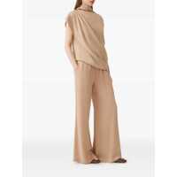 Bluze Fabiana Filippi Dama - Bluze Fabiana Filippi Fabiana Filippi Viscose Blend Blouse Beige Femei (BM 18763839) - B-mall.ro