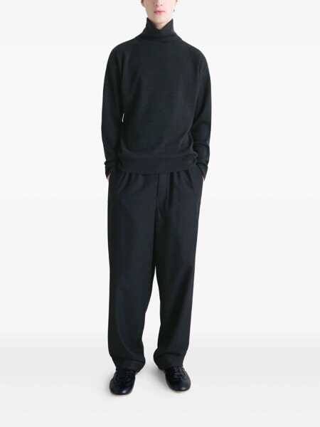 Pulovere LEMAIRE Lemaire Sweaters & Knitwear Black Barbati (BM 18763854) 2