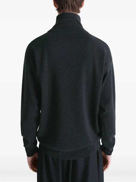 Pulovere LEMAIRE Lemaire Sweaters & Knitwear Black Barbati (BM 18763854) 4