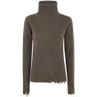 Camasi Uma Wang "Plain Ws" High Neck Rib Top Clothing Femei