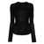 Thom / Krom Thom Krom Round Neck Sweater Clothing Black