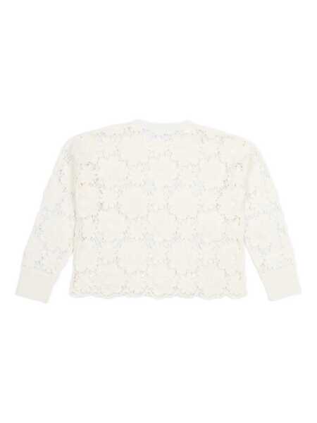 Pulovere Kangra CORNELY ALL OVER CREW NECK SWEATER White Femei (BM 18764733) 2